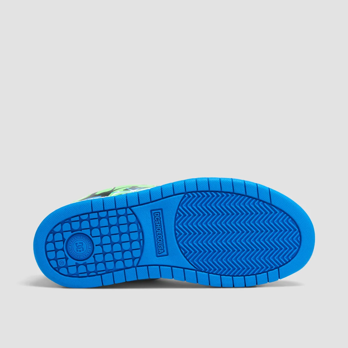 DC Court Graffik Shoes - White/Graffiti Print - Kids