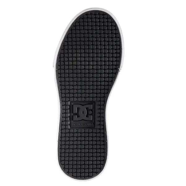 DC Shoes Pure White/ Black/ Red