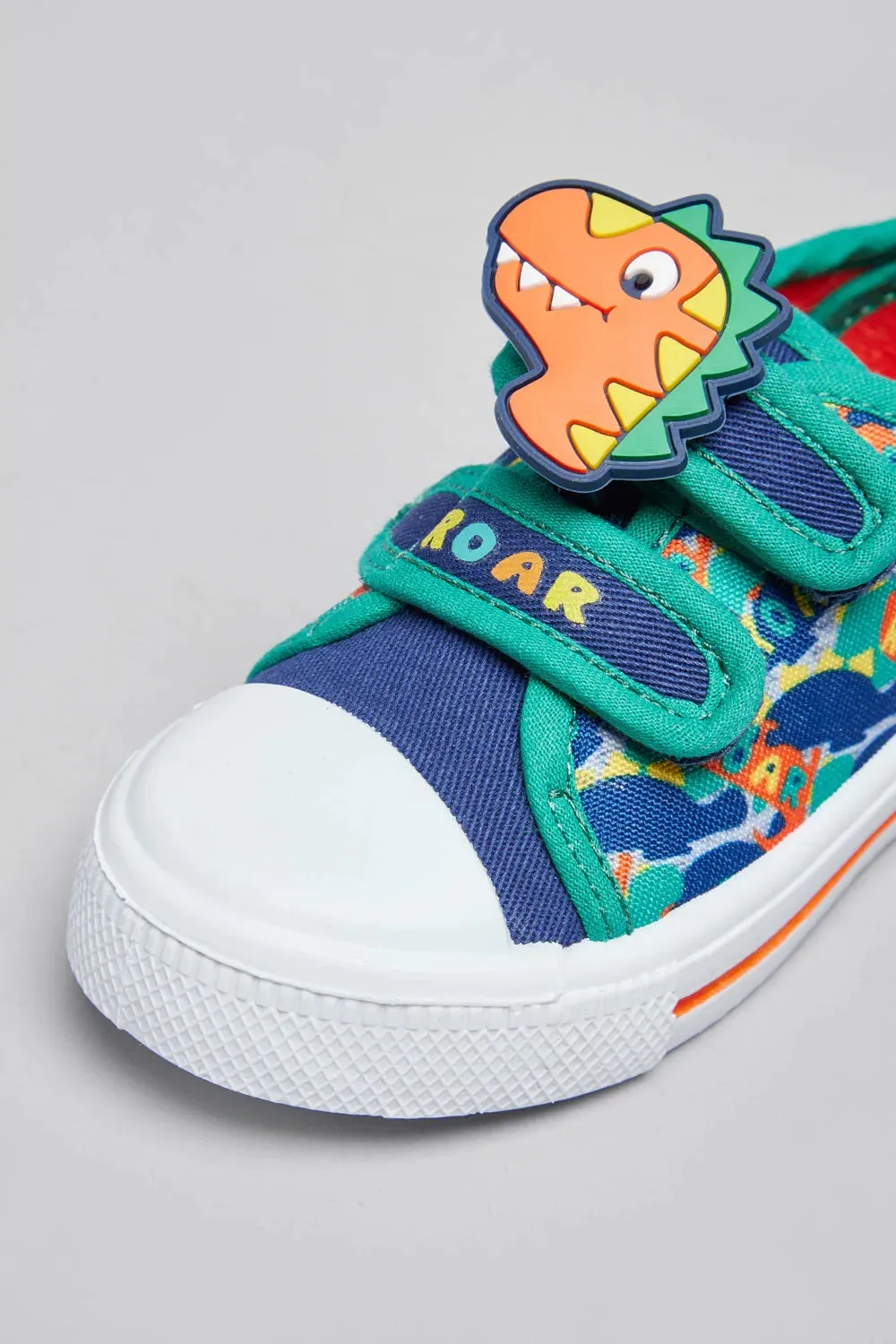 DINO Canvas trainers