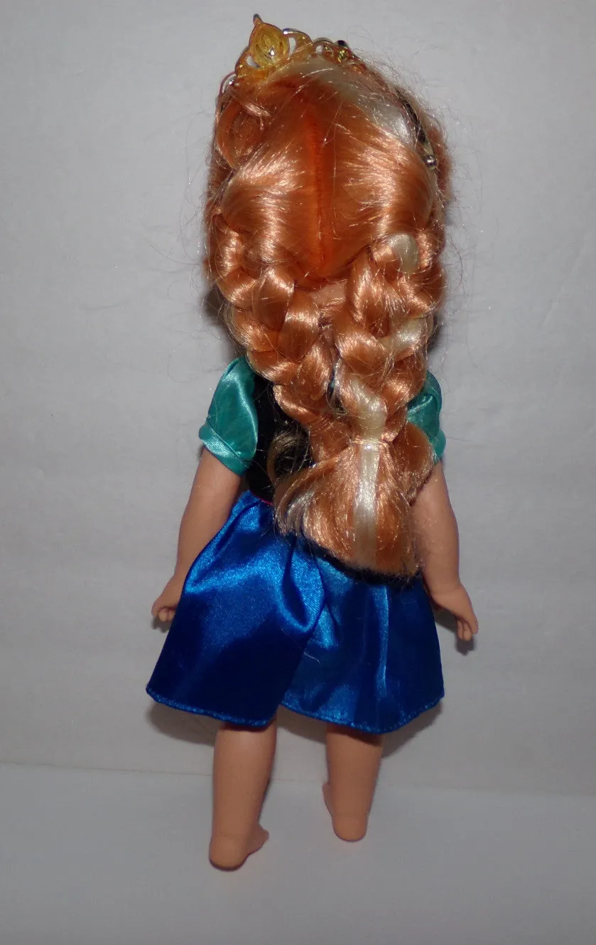 Disney Frozen Princess Toddler Anna Doll 13"