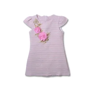 Dress with flower year 6 (6 Years Kids)