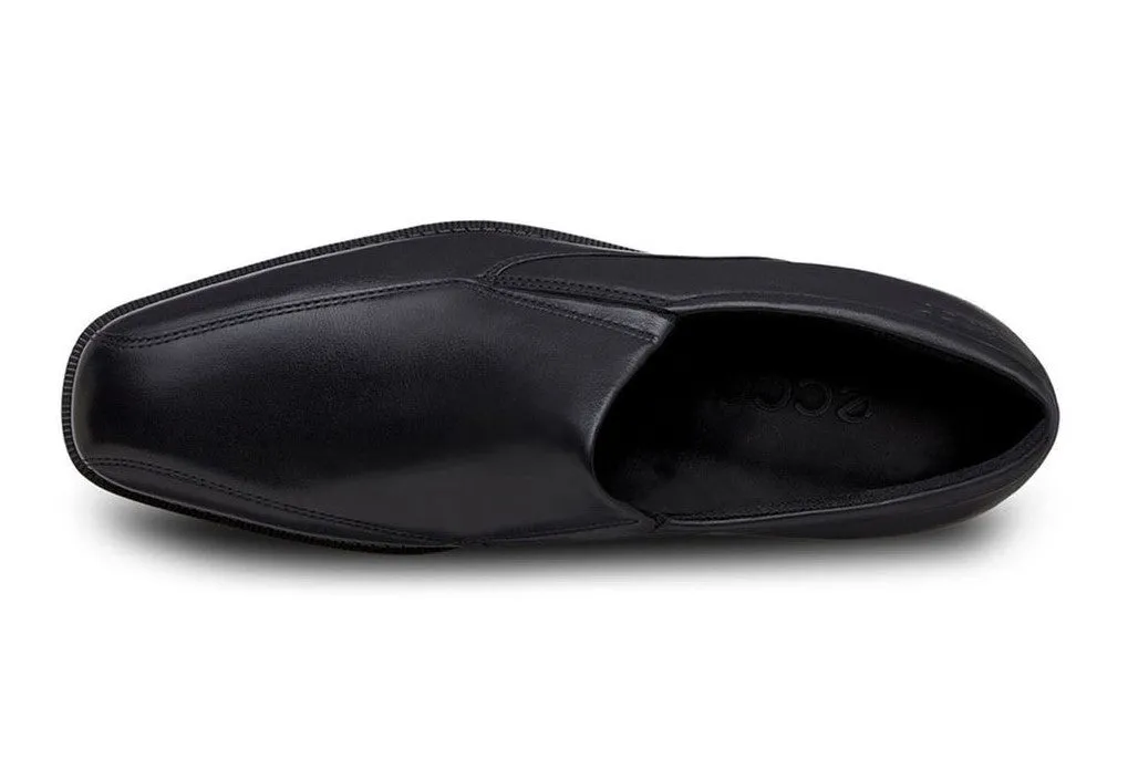 Ecco Men's 632524 Edinburgh Bike Slip-on Santiago Black Dress Shoes