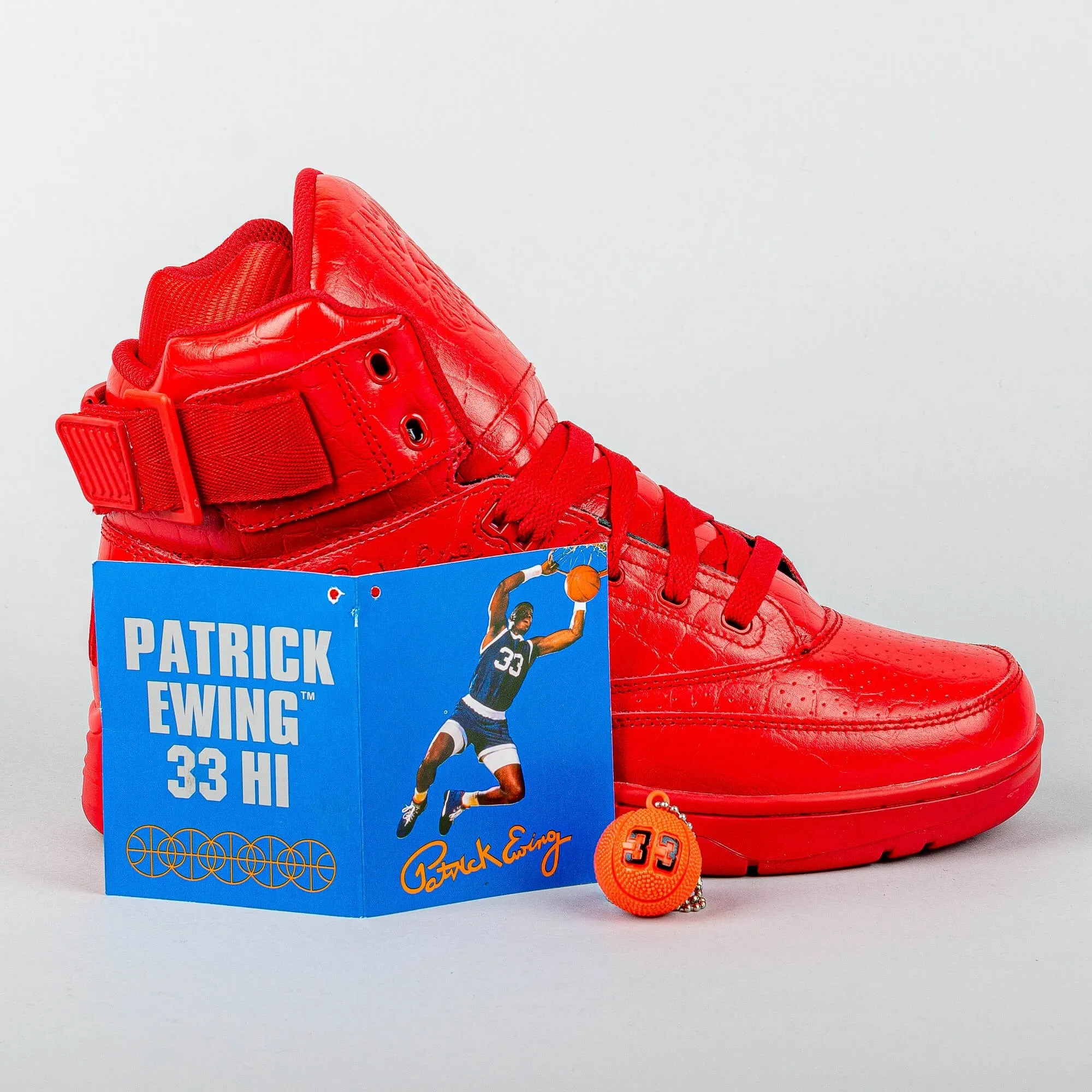 EWING 33 HI RED CROC - RED