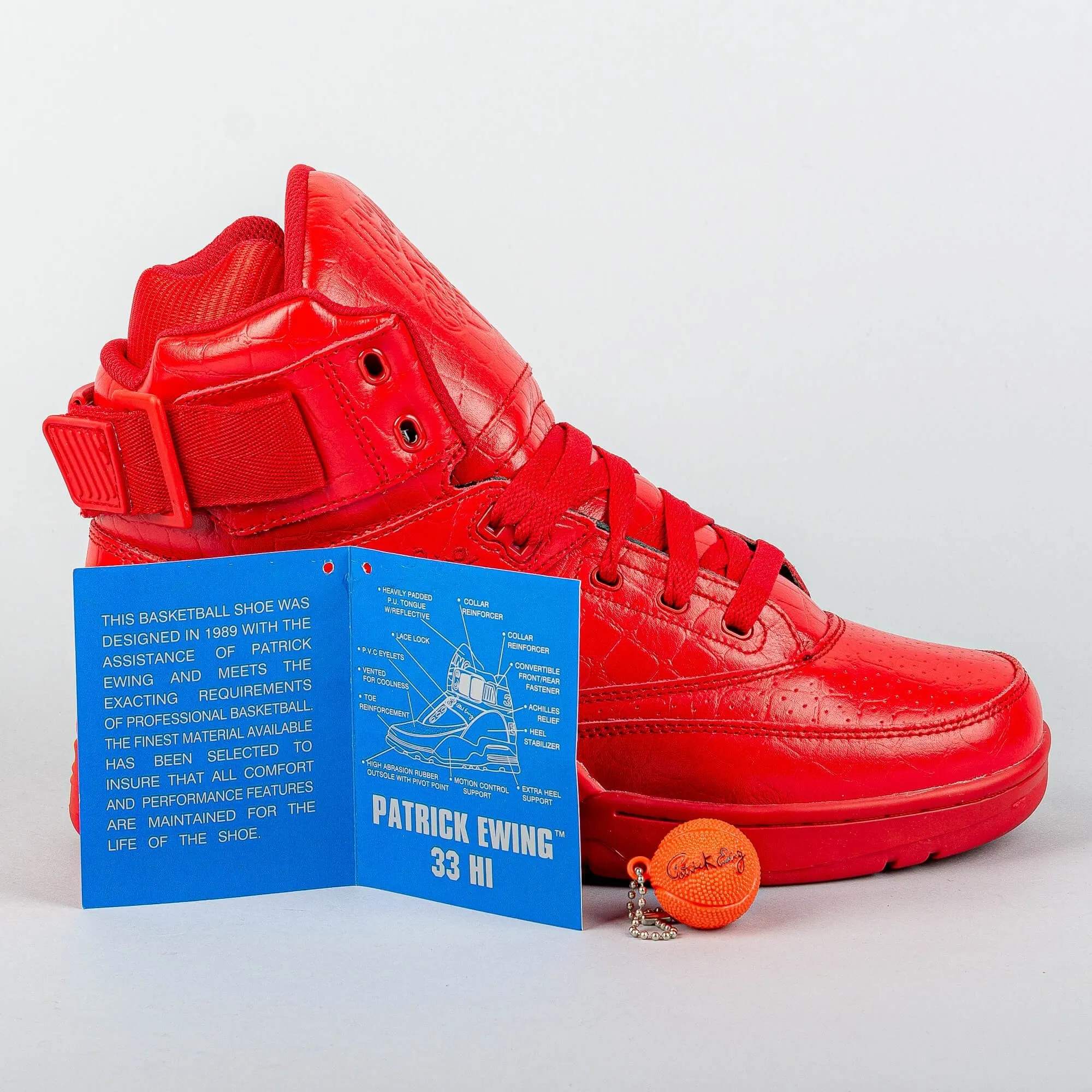 EWING 33 HI RED CROC - RED