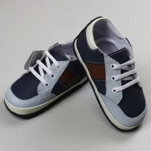 First Walker Blue Shoes / Trainers - Boys - Hard Sole Leather - Pex Romeo