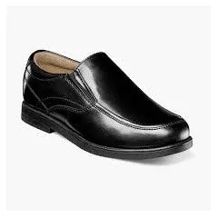 FLORSHEIM BOYS DRESS SHOE BLACK MIDTOWN SLIP ON