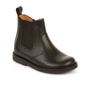 Froddo Boot Black Elastic Detail G3160061