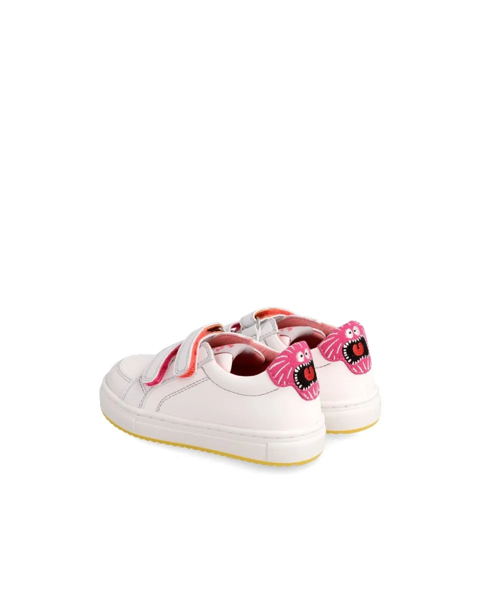 Garvalin - Lucky Runner - White/Fuschia Monster
