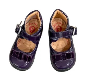 Garvalin purple flats - toddler size 20 (US size 5)