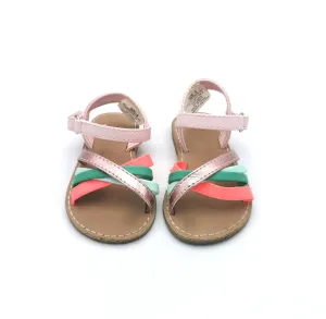 GIRL SIZE 4 TODDLER - GYMBOREE Strapy Sandals GUC B12