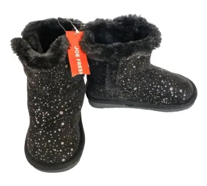GIRL SIZE 9 TODDLER - JOE FRESH Black Lined Boots NWT B20