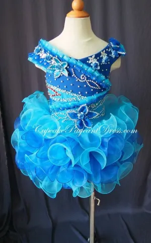 Glitz Infant/toddler/baby/children/kids Cupcake Pageant Dress