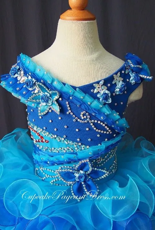 Glitz Infant/toddler/baby/children/kids Cupcake Pageant Dress