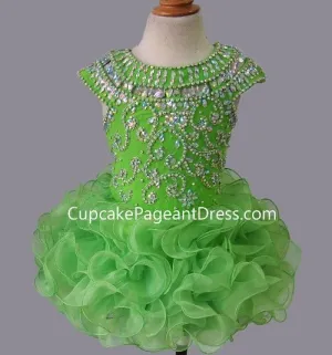 Glitz Newborn/Infant/toddler/baby/children/kids Girl's Pageant Dress