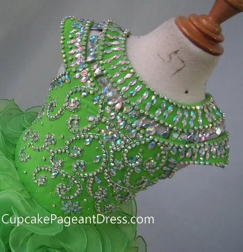 Glitz Newborn/Infant/toddler/baby/children/kids Girl's Pageant Dress