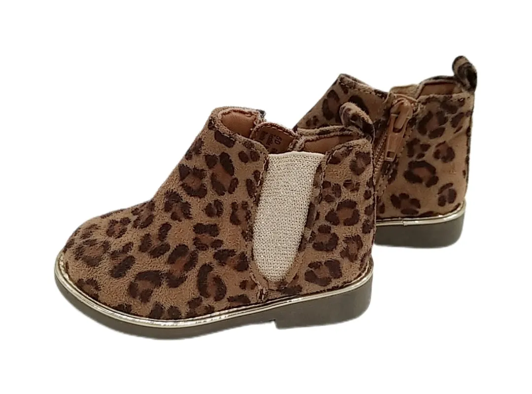 Harper Canyon leopard print boots - toddler size 5