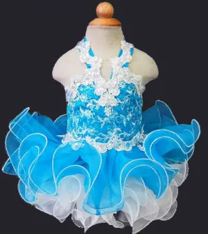 Infant/toddler/baby/children/kids Girl's Pageant Glitz Dress G040-1