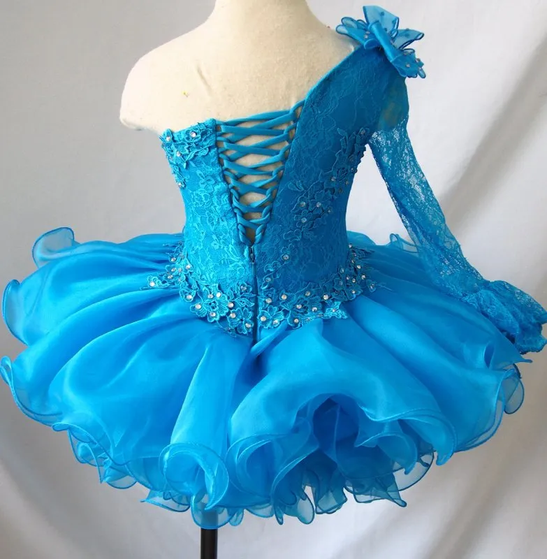 Infant/toddler/baby/children/kids glitz Girl's Pageant Dress for birthday,bridal,gift, G086