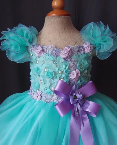Infant/toddler/kids/baby/children Girl's Pageant/prom Dress/clothing 1-4T