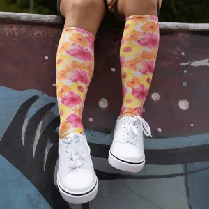 Island Daisy Youth Knee Highs