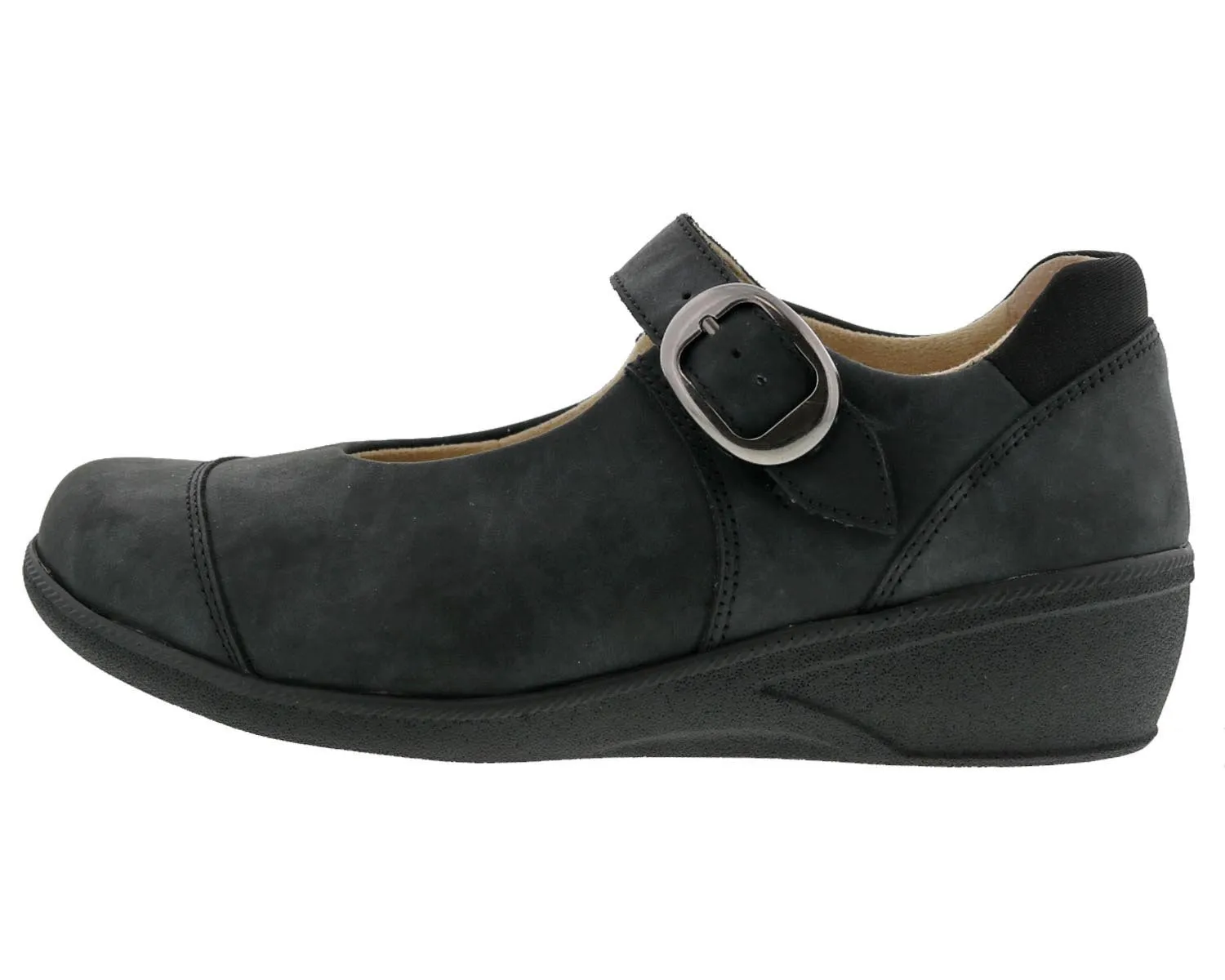 JILLIAN Black Leather
