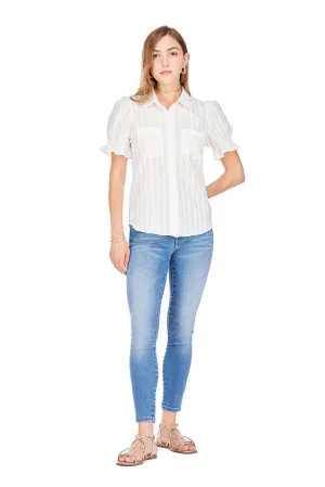 Joy Joy White Pocket