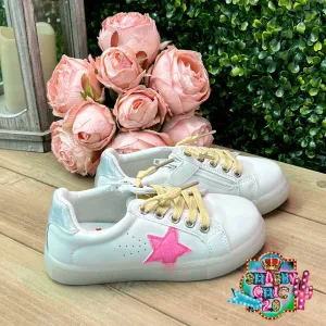 Just Like Mamas Pink Star Sneaker
