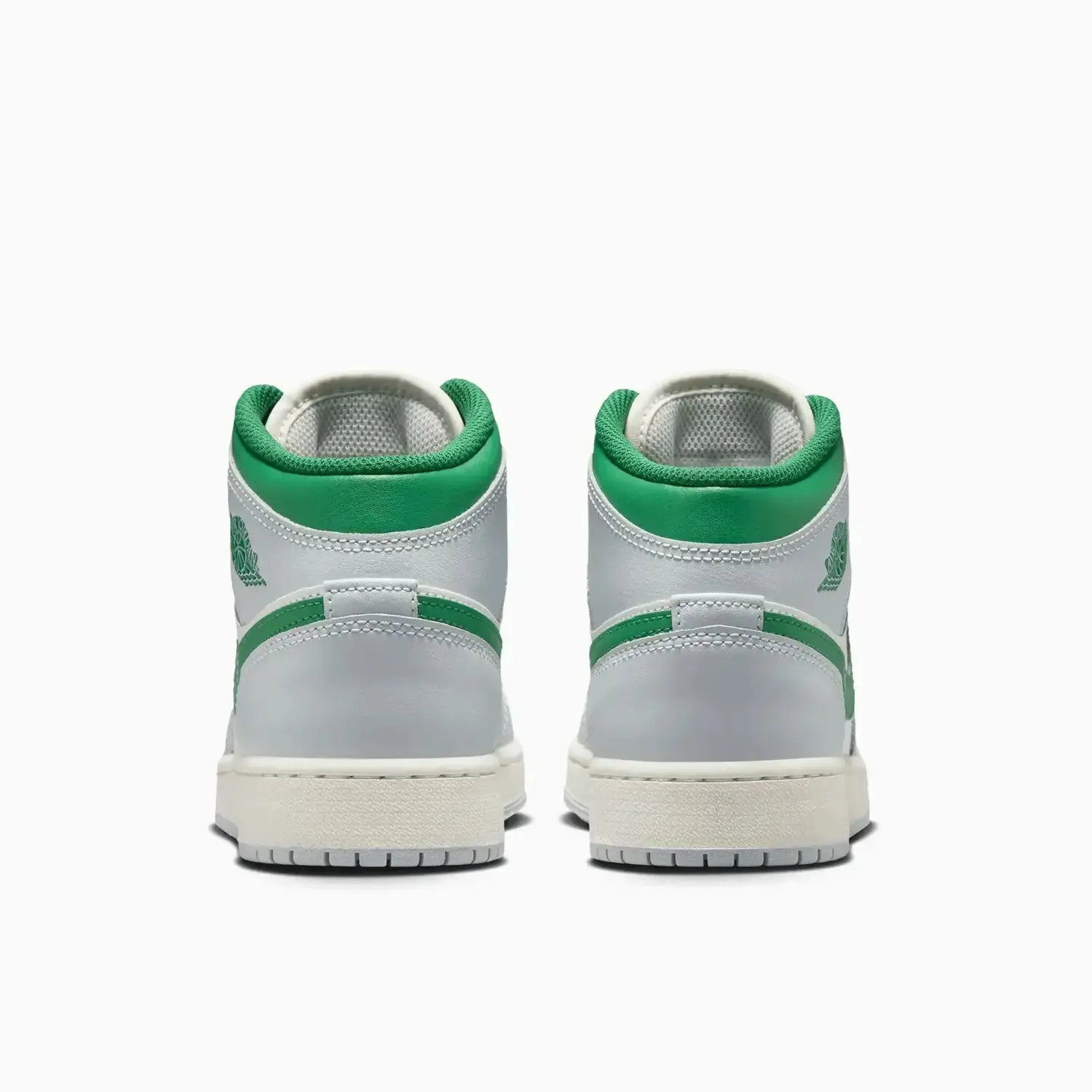 Kid's Air Jordan 1 Mid "Pine Green" Grade School