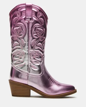 KIDS' DOLLIE PINK METALLIC