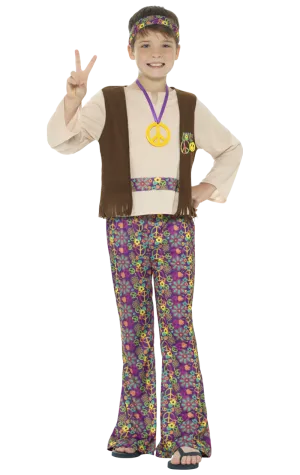 Kids Hippy Boy Costume