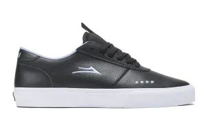 Lakai x Fourstar Manchester Leather Skate Shoes - Black / Pebble