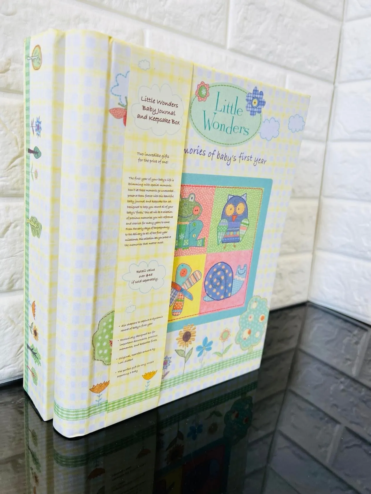 Little Wonders Unisex Baby Journal & Keepsake Box