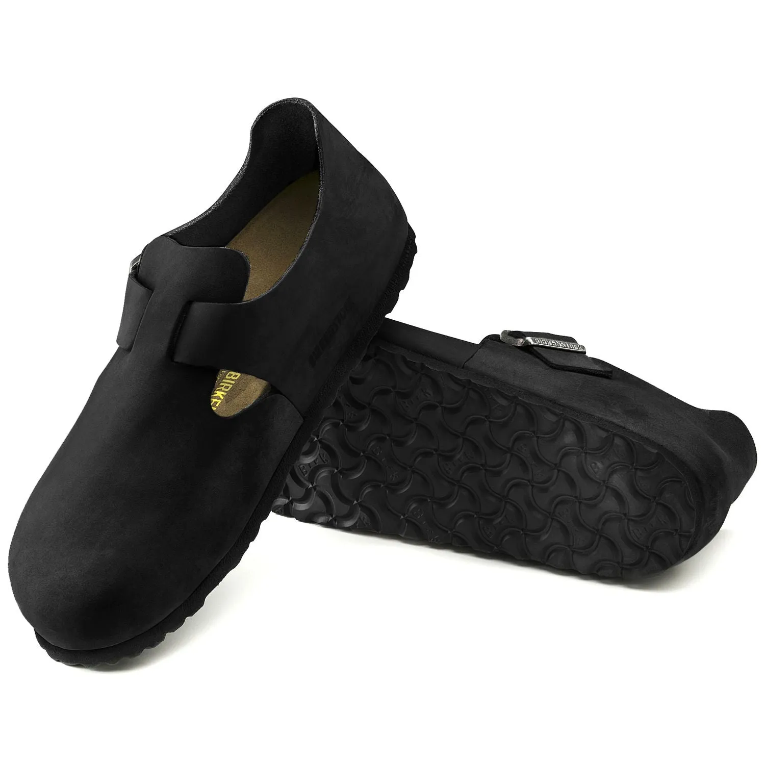 London - Black Oiled Leather||London - Cuir huilé noir