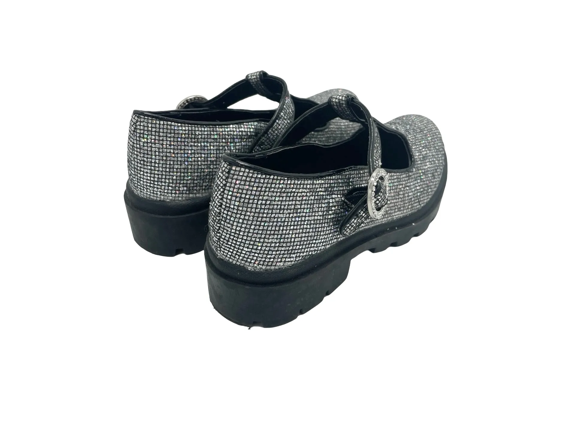 Madden girl glitter shoes - 4 youth