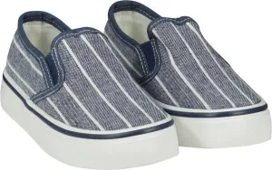 Me & Henry Denim Striped Deck Shoes : Size Toddler 6 to 11