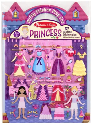 Melissa & Doug Puffy Sticker Play Set-Princess