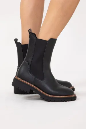 MIA Fala Water Resistant Boots for Women in Black | MH240801-BLACK
