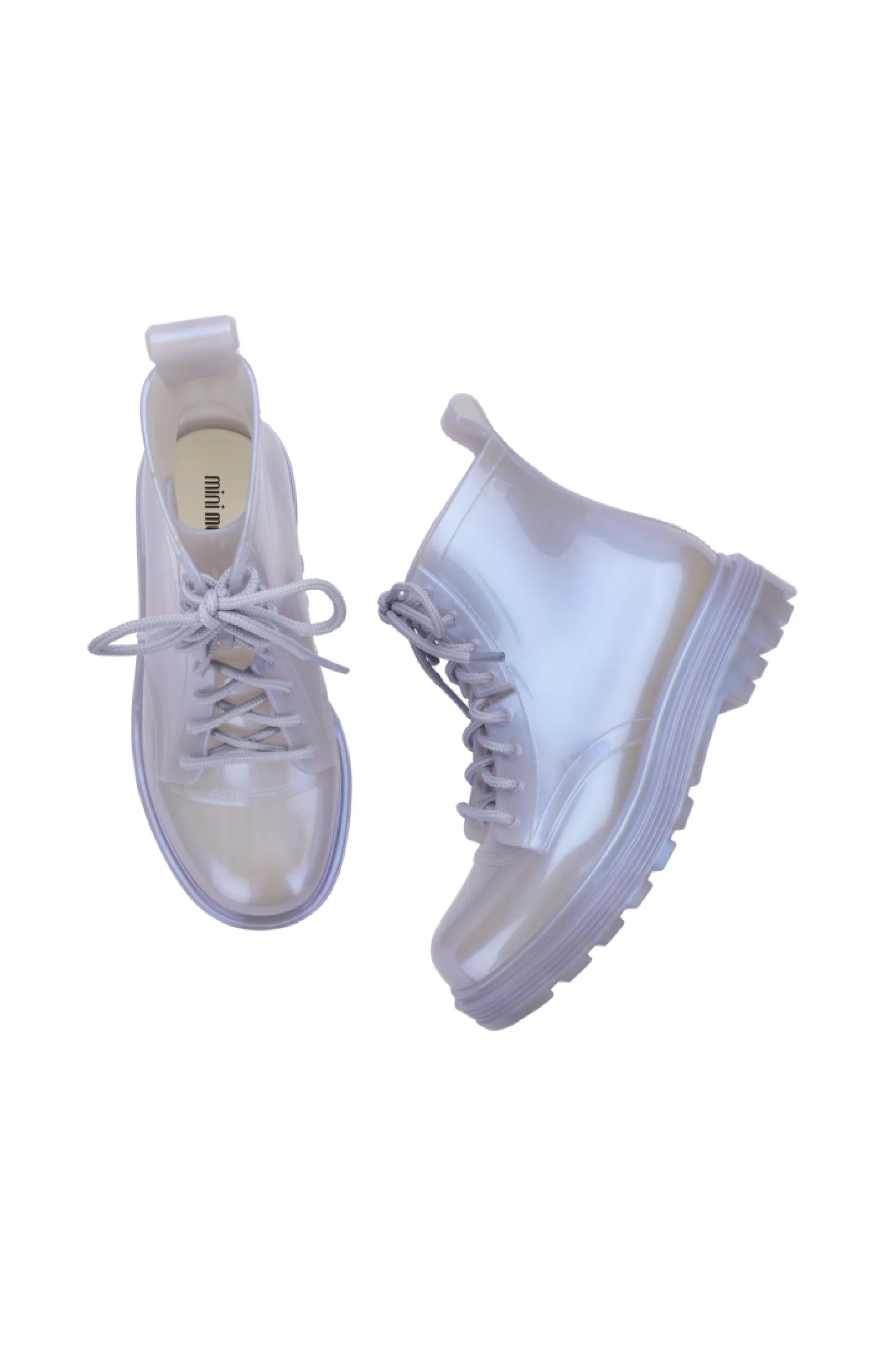 Mini Melissa Coturno Kids Boot - Pearly Blue