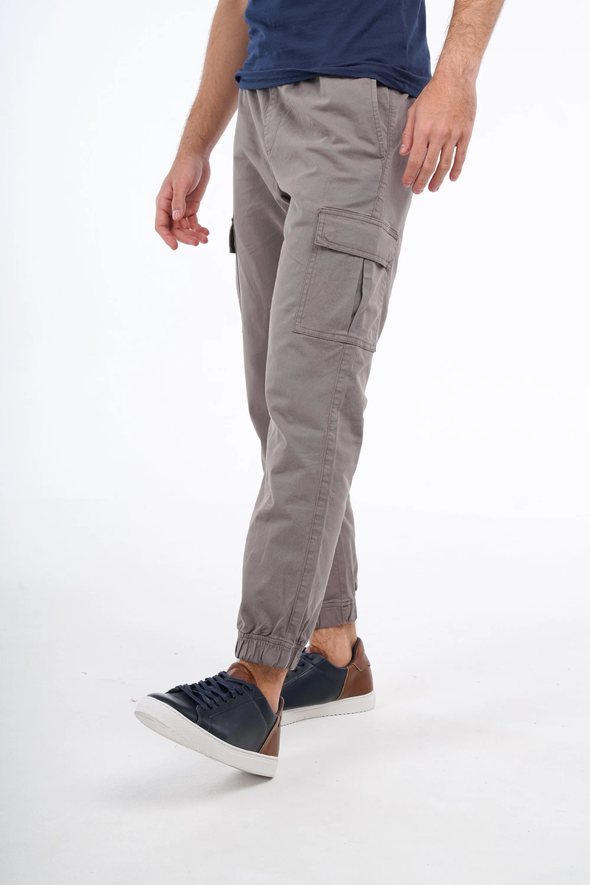 Mink Cargo Trousers