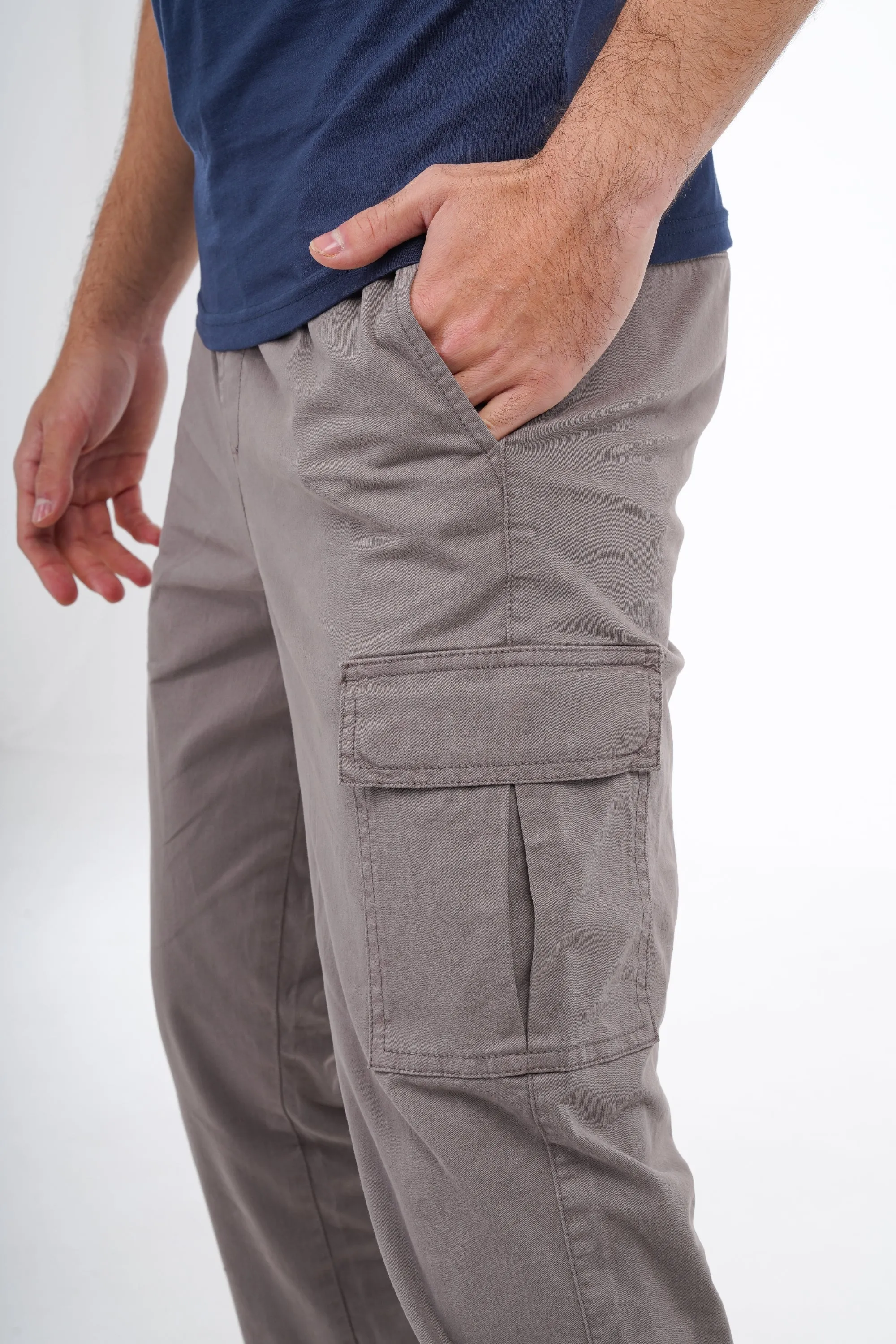 Mink Cargo Trousers