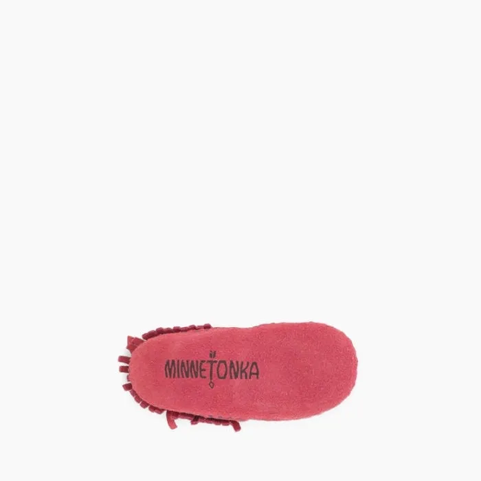 Minnetonka Children's Riley Bootie Hot Pink