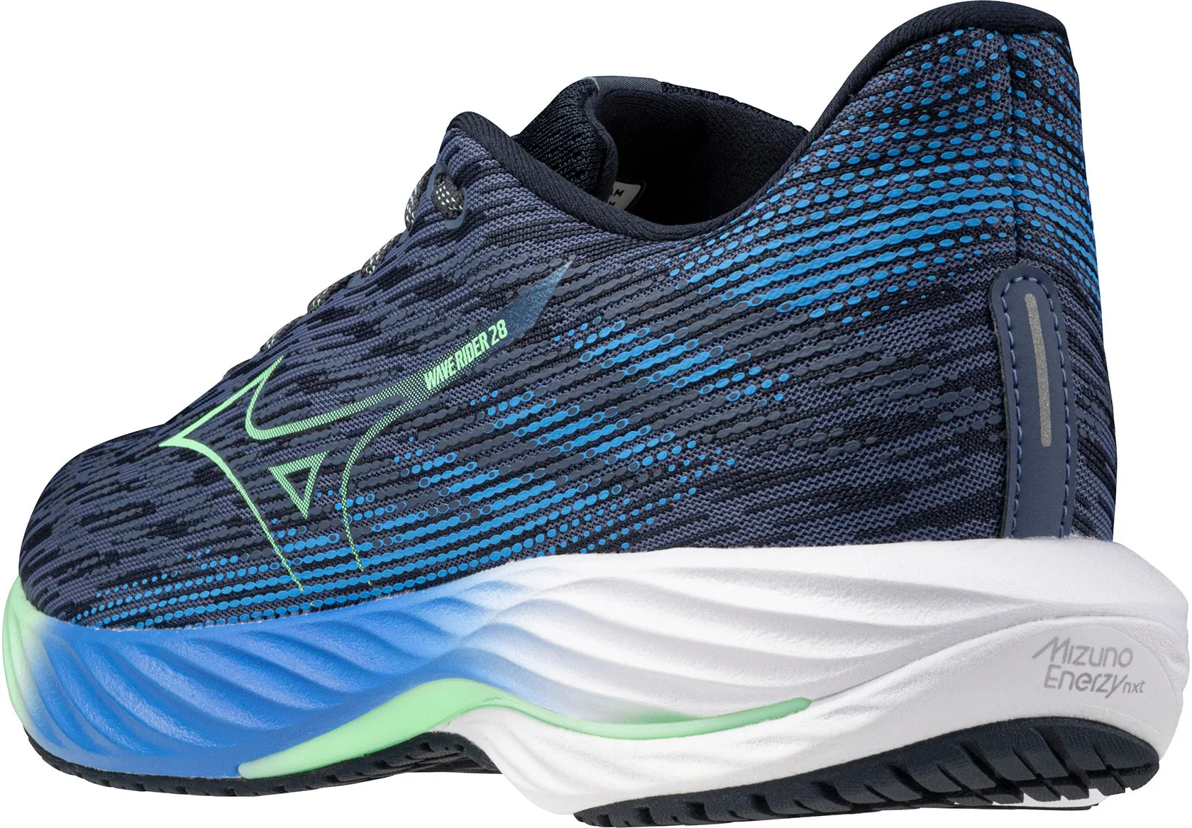 Mizuno Wave Rider 28 Mens Running Shoes - Blue