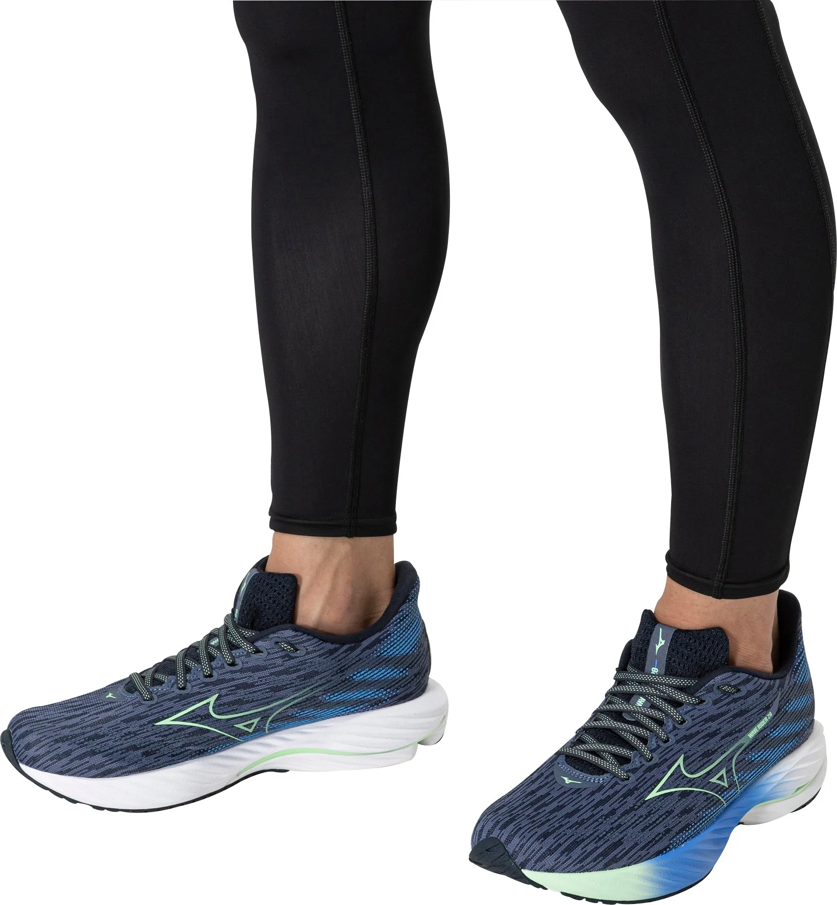 Mizuno Wave Rider 28 Mens Running Shoes - Blue