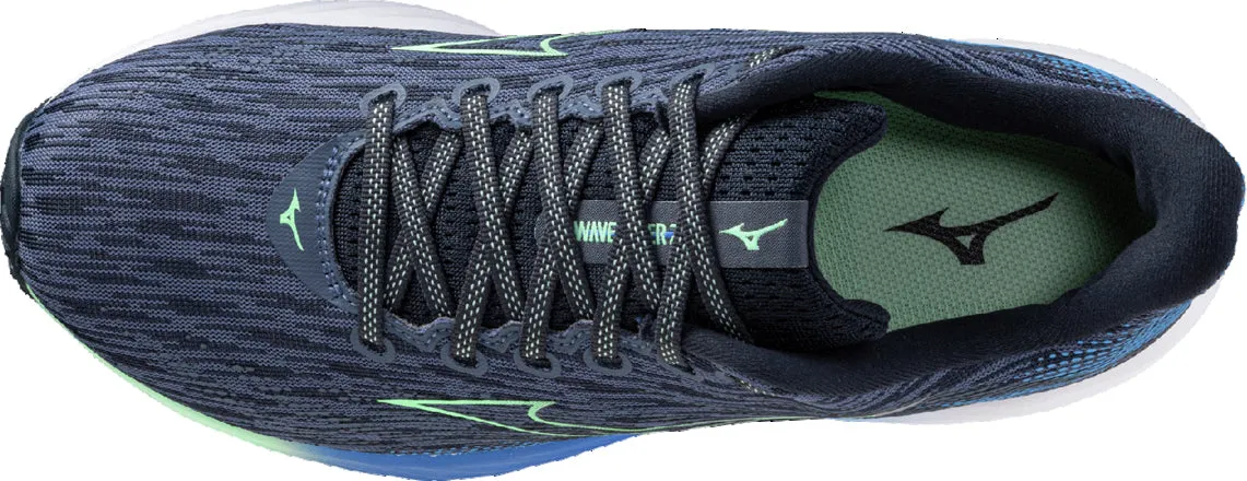 Mizuno Wave Rider 28 Mens Running Shoes - Blue