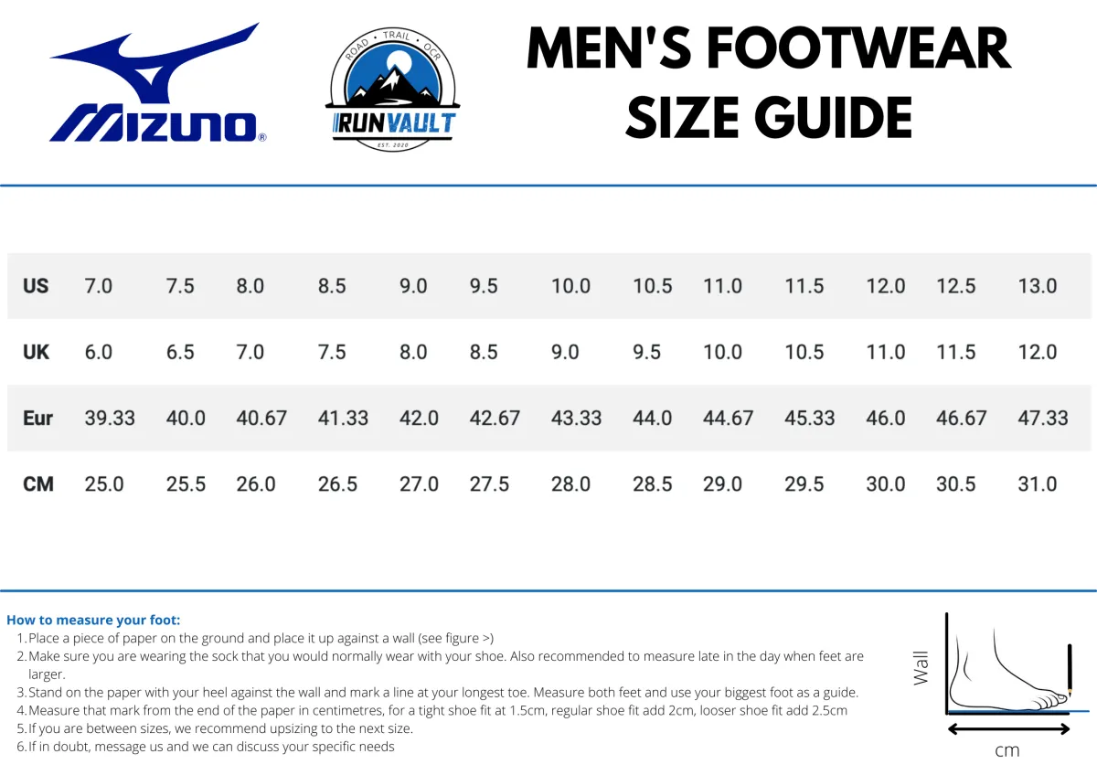 Mizuno - Wave Rider TT - Men's