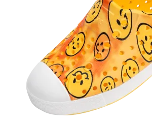 Native Jefferson Print Kids Shoes Happy Tie Dye