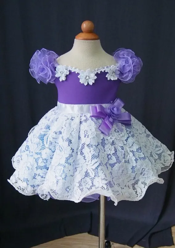 Natural Infant/toddler/baby/children/kids Girl's Pageant Dress 1~4T New G083