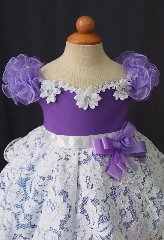 Natural Infant/toddler/baby/children/kids Girl's Pageant Dress 1~4T New G083