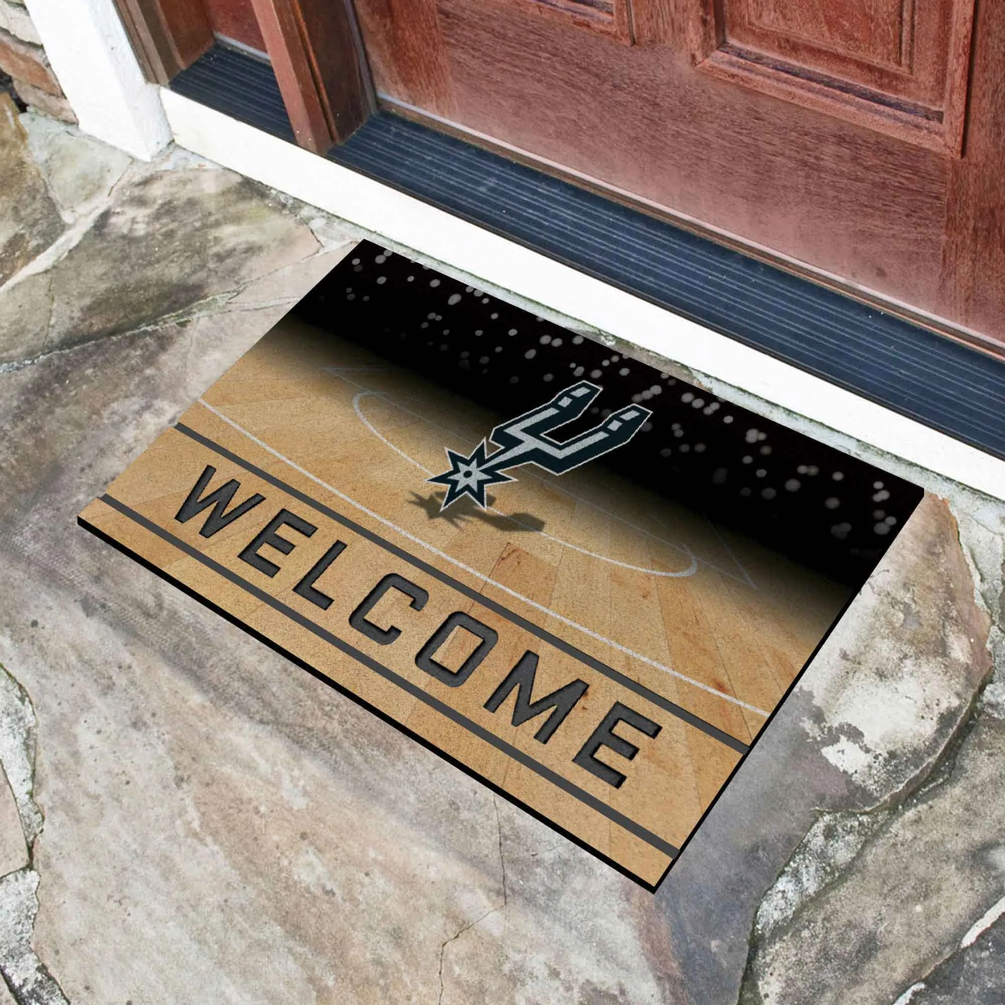 NBA - San Antonio Spurs Crumb Rubber Door Mat