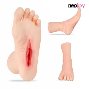 Neojoy Erika Foot Fetish - Foot Vagina Masturbator - TPE Skin Feel - Sexy Size 0.9 kg